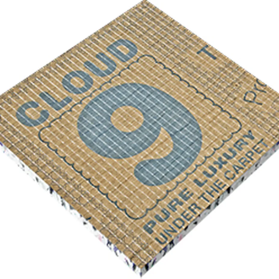 Cloud 9 Cirrus 9mm Thick Carpet Underlay